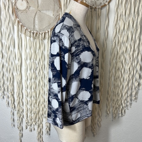 Alembika Cloud Crop Cardy Jacket Navy Size 5 - Picture 12 of 16